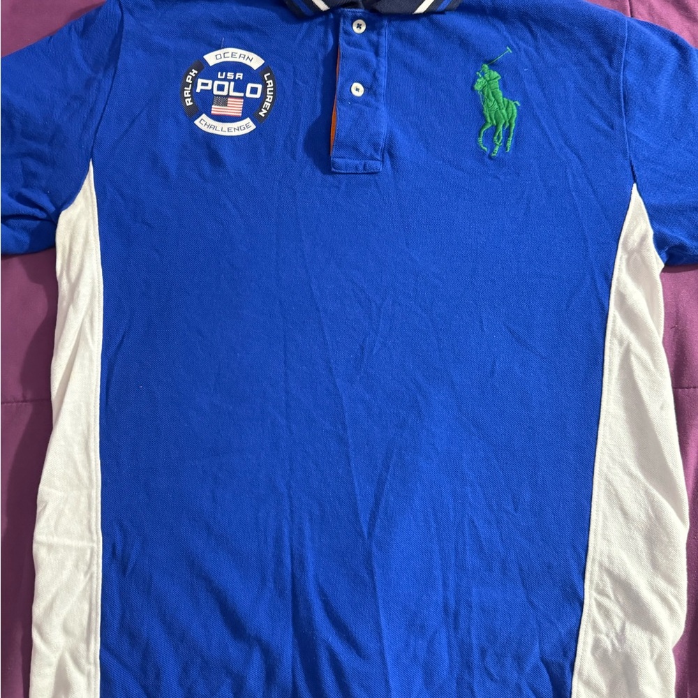 U.S. Polo Assn. Kids Blue Polo Shirt